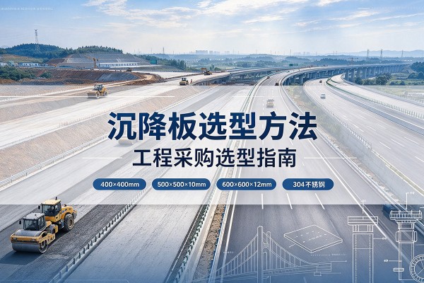 荣昌区沉降板选择方法