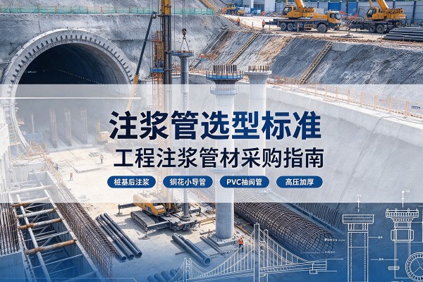 荣昌区注浆管选型标准