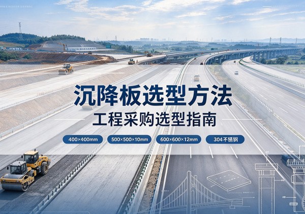 荣昌区沉降板选择方法